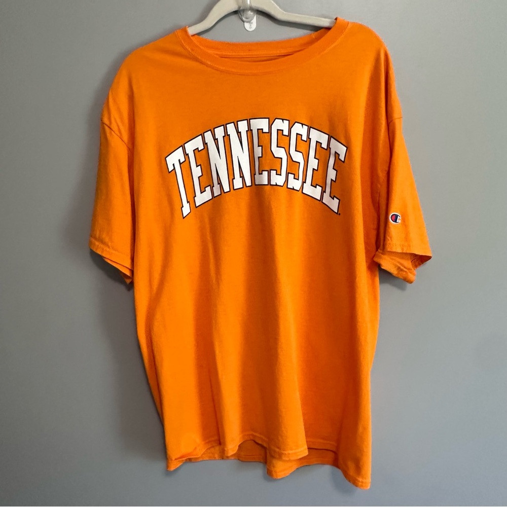 Champion Tennessee Volunteers Orange Graphic T Shirt Mens XL NCAA College